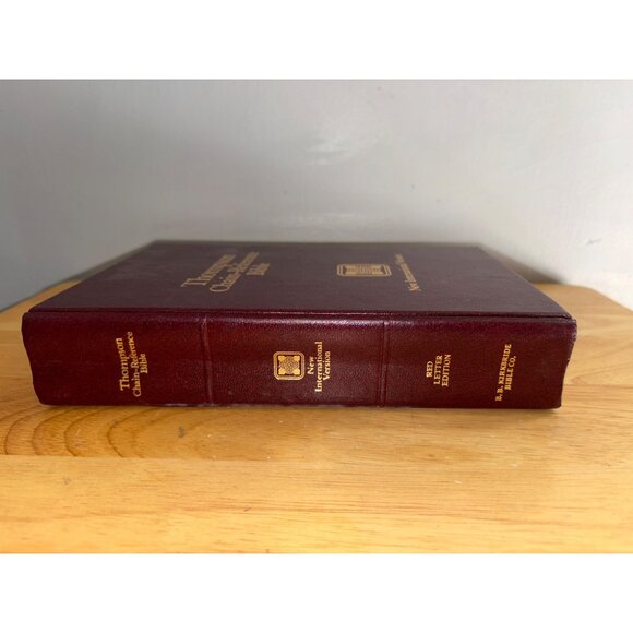 Thompson Chain-Reference Bible New International Version Burgundy Hardcover 1983 - Picture 5 of 16